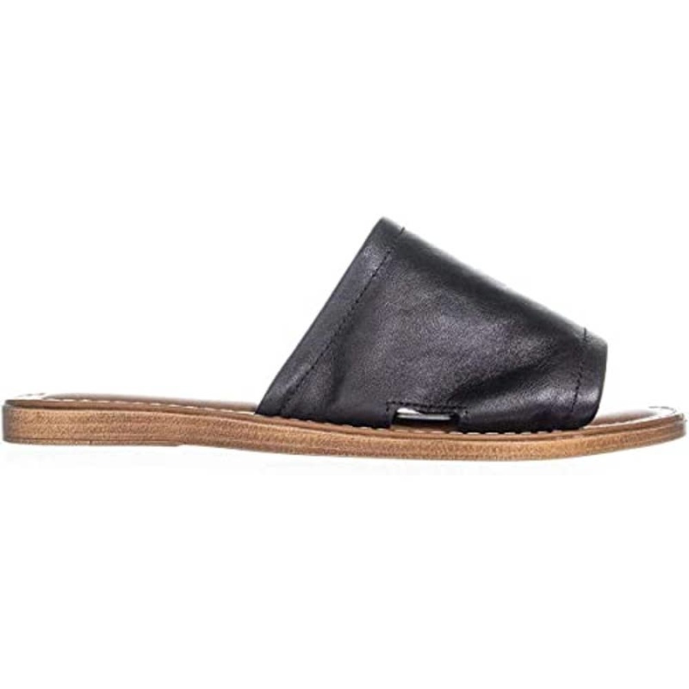 Bella Vita Womens ROS Italy Leather Casual Flats Black 9 Medium